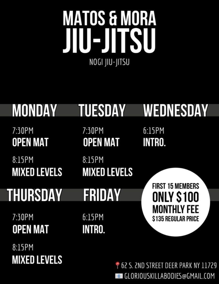 Roll into Fitness: Jiu-Jitsu Nights at Glorious Killa Bodies