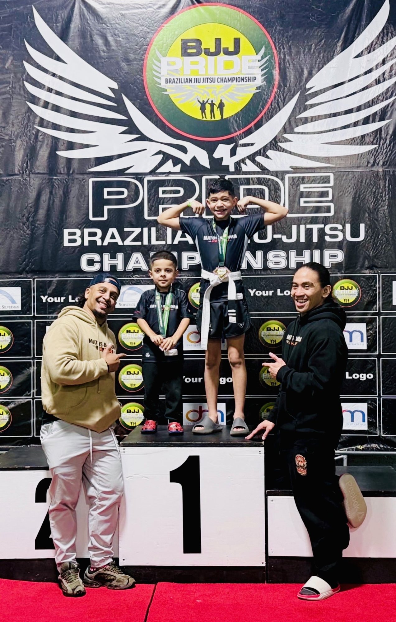 Podium finish at the BJJ Pride Championship