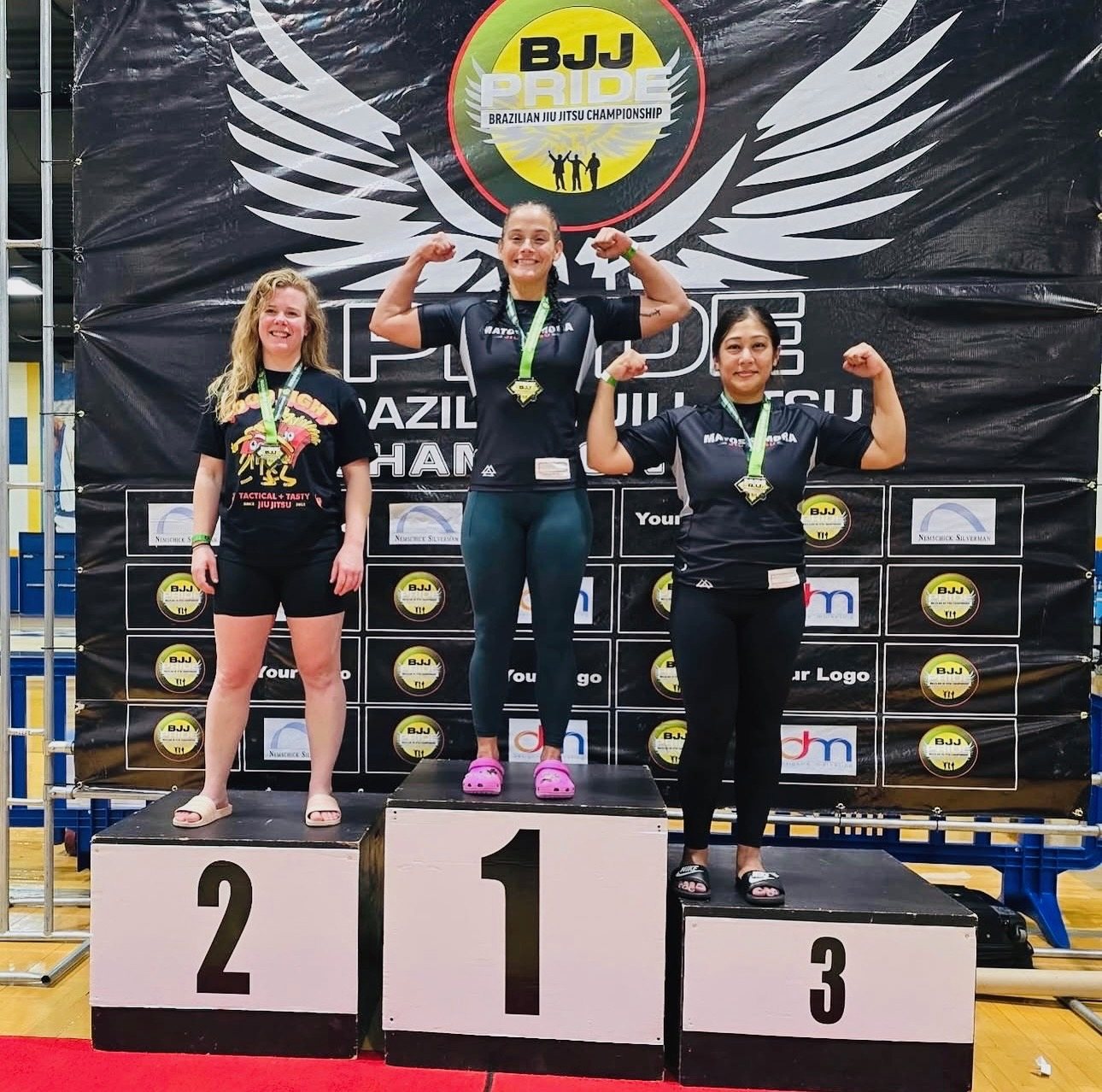 Podium finish at the BJJ Pride Championship