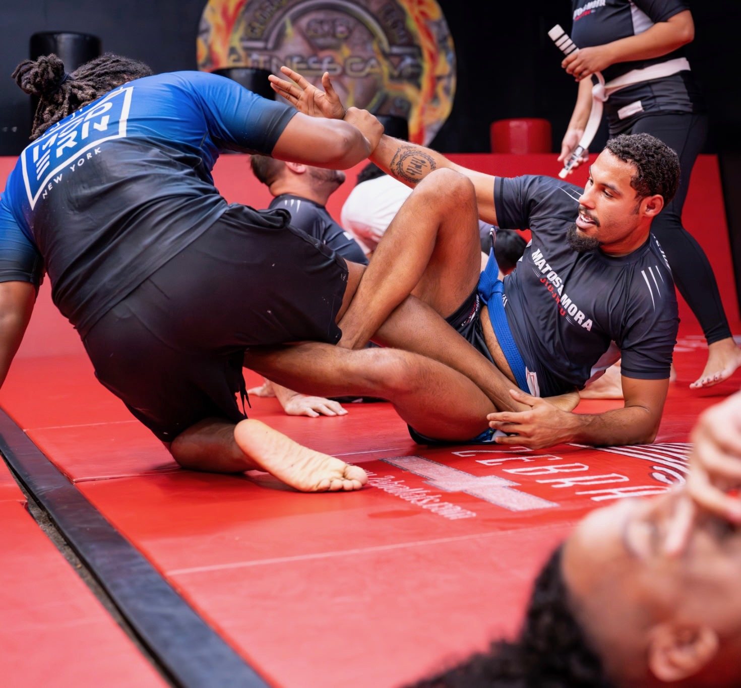 No-Gi Jiu-Jitsu training at Matos & Mora